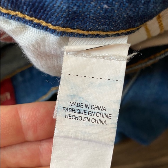 Lucky Brand Jeans Straight Leg Denim Jean Size 6 / 28 with 31.5” Inseam - Picture 8 of 9